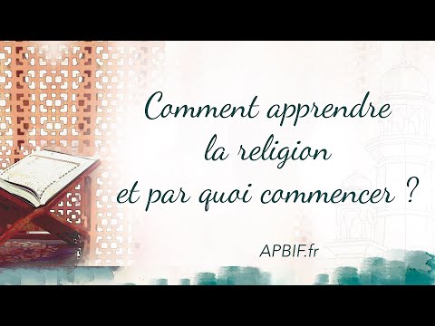 Qu&#039;est-ce que l&#039;ON DOIT APPRENDRE dans la religion ? | COURS 1 | PODCAST