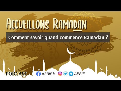 Comment savoir quand commence Ramadan ? | COURS 1 | PODCAST