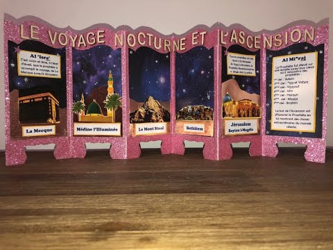 Jolie CARTE pour le Voyage nocturne et l&#039;Ascension 1442H