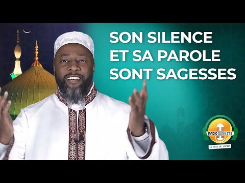 Son silence est sagesse et sa parole est sagesse