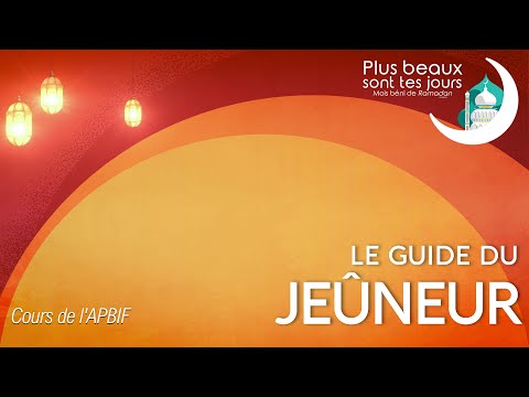 Le Guide du Jeûneur - Annonce