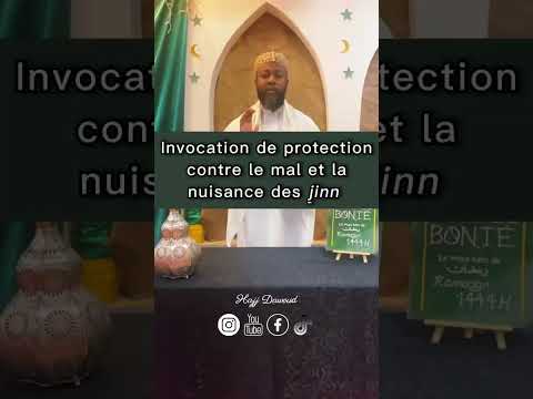 Jour 20 | Un jour, une invocation | contre la nuisance des djinns.