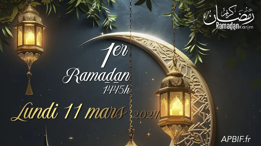 RAMADAN 2024 : lundi 11 mars