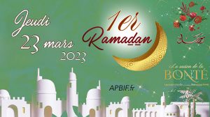 Ramadan 2023 : jeudi 23 mars