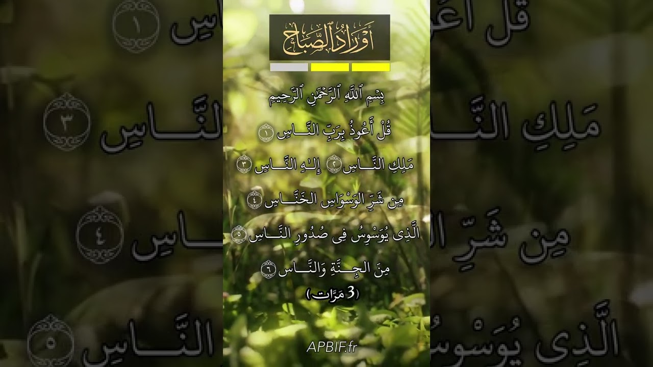 Sourate An Nas سُورَةُ النَّاسِ